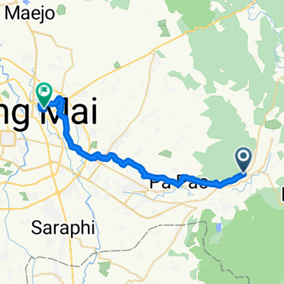 1317, Tambon Ban Sa Ha Khon nach Soi Mu Ban Kluai Mai 198, Tambon San Sai Noi