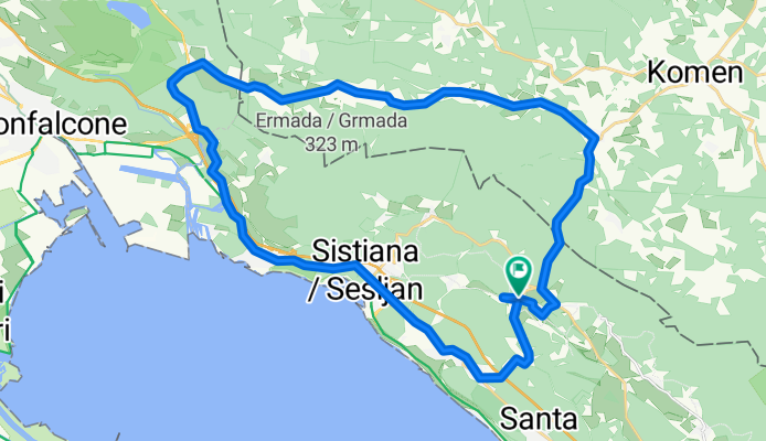 Duino-Aurisina Radfahren