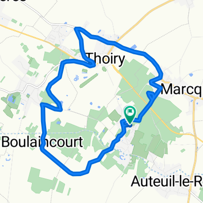 De 2 Allée du Haut Village, Autouillet à 3 Allée du Haut Village, Autouillet