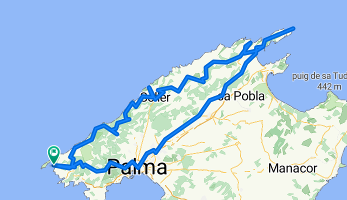 Mallorca: Tramuntana de ponent a llevant i tornada pel Raiguer