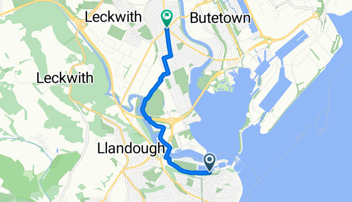 The Boatyard, Penarth Portway, Penarth to Penarth Road, Cardiff