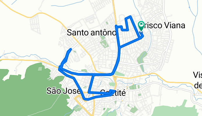 De Primeira Tr. PiauĂ, 1–101, CaetitĂ© a Rua PiauĂ Um, CaetitĂ©