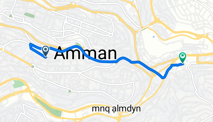 Youssef Ezz Ad-Din Street 25, Amman to Unnamed Road, Amman