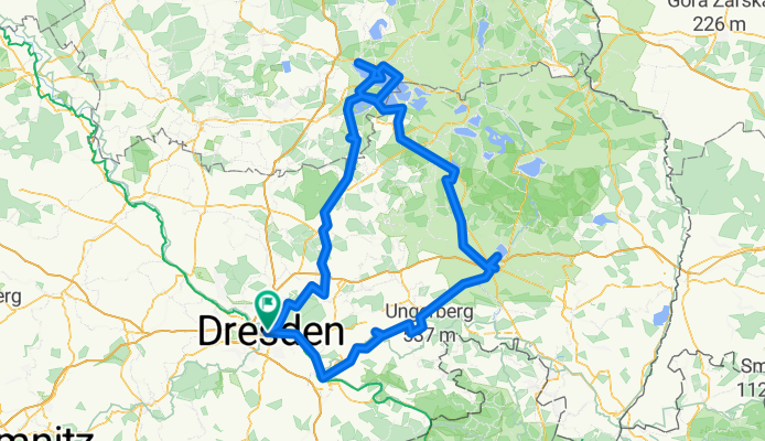 Dresden - Senftenberg - Sedlitzer See - Bautzen - Dresden