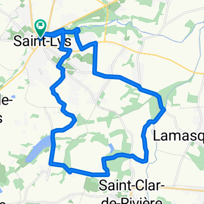 De Boulodrome, Saint-Lys à Boulodrome, Saint-Lys