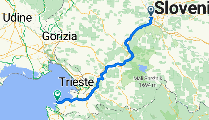Iz Ljubljane v Strunjan