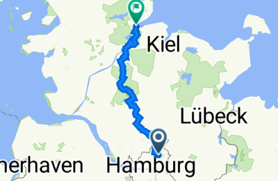 Route in der Bikemap App öffnen