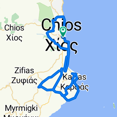 Περιφερειακός Χίου - Βαβυλόκυκλο - Θυμιανόκυκλο