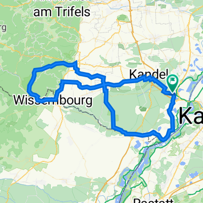 Deutsch-Französische Maifahrt - RTF des RSC Wörth 1980 e.V. - 91 km Strecke