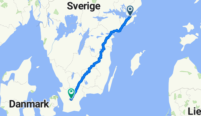 Sågargatan 17, Stockholm to Sövröds gård 1, Höör