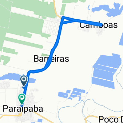 De Rua 1, 183, Paraipaba a Rua Joaquim Braga, 134, Paraipaba