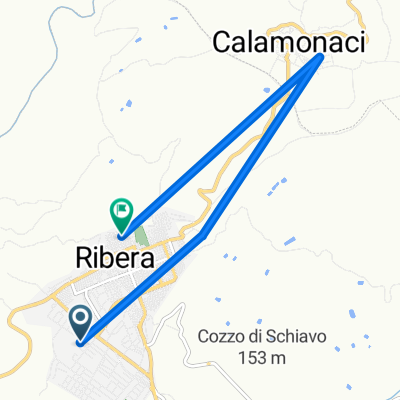 Da Via Sofia 1, Ribera a Via Canale 20, Ribera