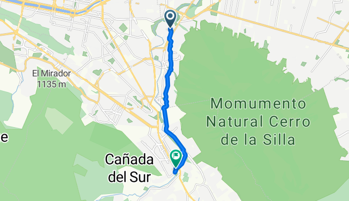 De Valle del Vergel 202, Guadalupe a Parque Funeral Guadalupe 105, Monterrey