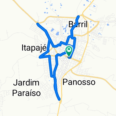 De Rua Arthur Milani, 555–669, Frederico Westphalen a Rua Arthur Milani, 555–669, Frederico Westphalen