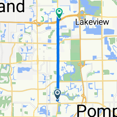 1399 Lyons Rd, Coconut Creek to 4579 NW 60th Ct, Coconut Creek