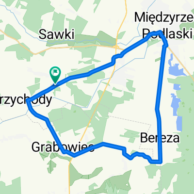 Misie 108C, Międzyrzec Podlaski do Misie 108C, Międzyrzec Podlaski