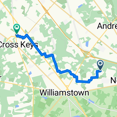 974 Honeysuckle Rd, Williamstown to 141 S Tuckahoe Rd, Sewell