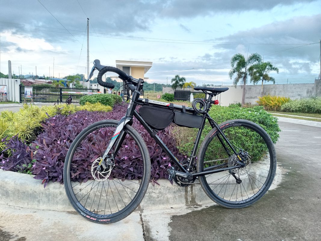 First gravel ride with Jamie