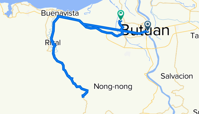 J C Aquino Avenue 715, Butuan City to Unnamed Road, Butuan City