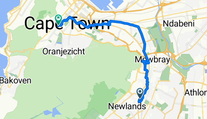 Newlands to Knead Bikey and Brekkie