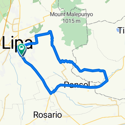 Lipa-San Antonio Alternative Route