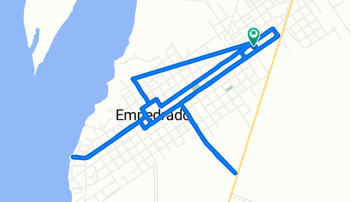 De San Luis, Empedrado a San Luis, Empedrado