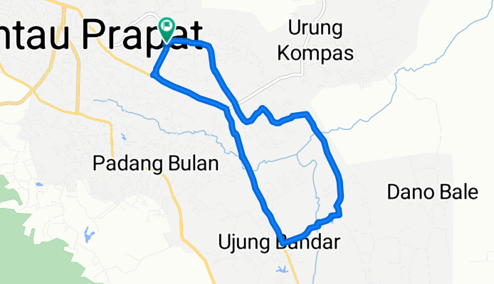 Jalan K. H. Dewantara 89, Rantau Selatan to Jalan K. H. Dewantara 89, Rantau Selatan