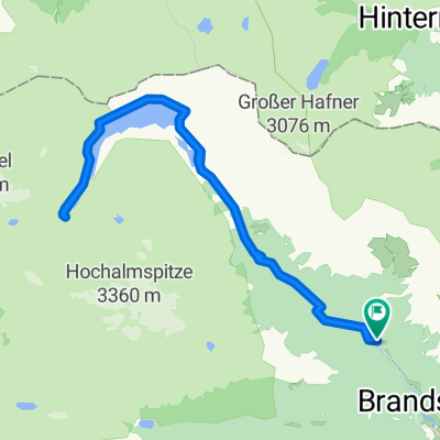 Kölnpreinsperre Maltatl  Osanbrücker-Hütte