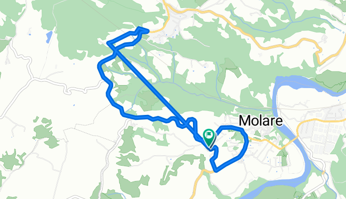 Da SP456 29, Molare a Via Velice 45, Molare