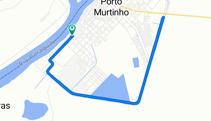 De Rua Doutor Costa Marques, 1463–1585, Porto Murtinho a Rua Doutor Costa Marques, 1464–1586, Porto Murtinho