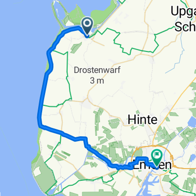 Greetsiel nach Emden