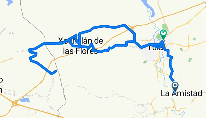 La Amistad - Tula - Cascadas El Fresno