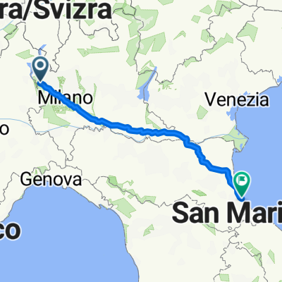 Da Via Sempione 65, Casorate Sempione a Viale Tiziano Vecellio, Villamarina