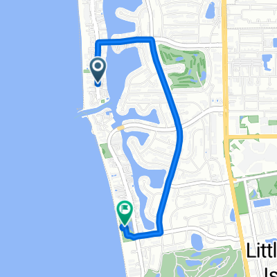 2500 Gulf Shore Blvd N, Naples to 1301 Gulf Shore Blvd N, Naples