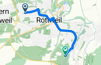 Route in der Bikemap App öffnen