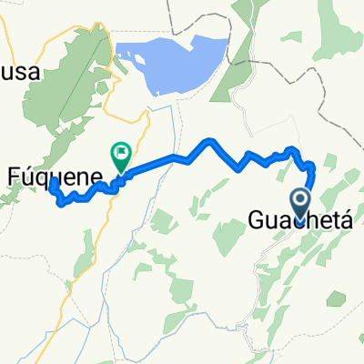 Fuquene final hasta Capellania De Ráquira-Guahetá 4-26, Guachetá a Ubaté-Chiquinquirá, Capellania