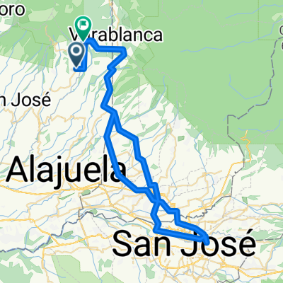 Sabanilla Poasito y vuelta