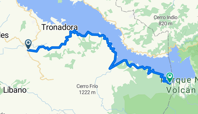 De Calle 1, Tilarán a Horse Trail