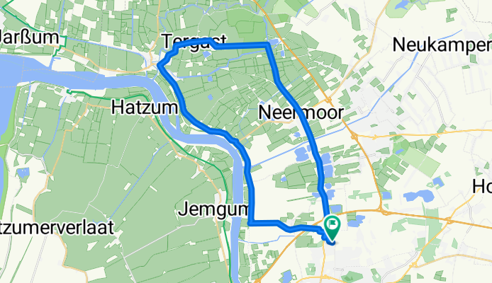 Knollweg 1, Leer nach Knollweg 6, Leer