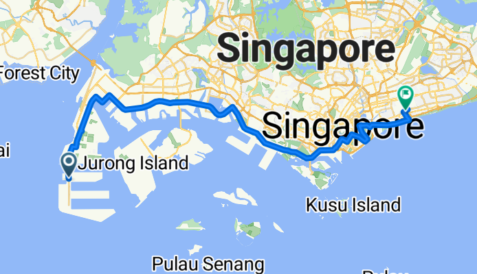 Tuas South Boulevard 80, Singapore to Sea Avenue 5, Singapore
