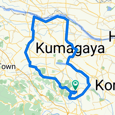 深谷から利根川CR