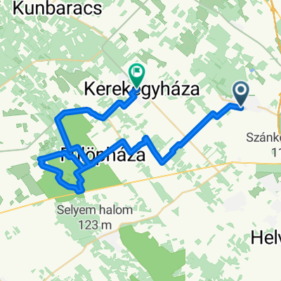 Homokbucka futam!