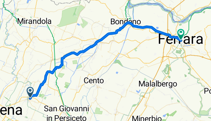 Da Via Prati 48/5, Nonantola a Largo Castello 14, Ferrara