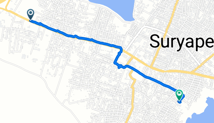 Suryapet to MRO Office Road 3, Suryapet