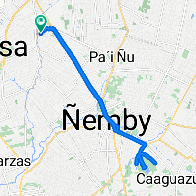 De casa a Cerro Ñemby