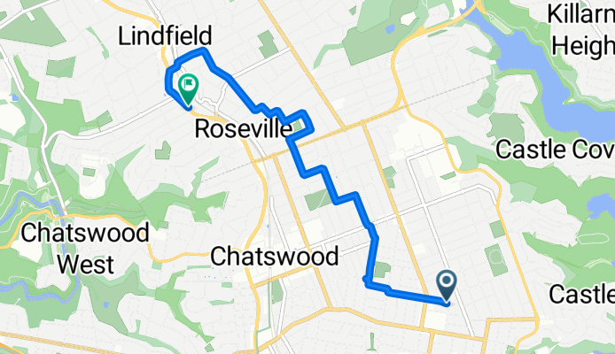 48 Laurel Street, Willoughby to 197–205 Pacific Highway, Lindfield