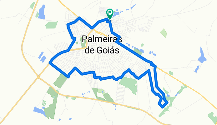 De Palmeiras de Goiás a Avenida Goiás 156