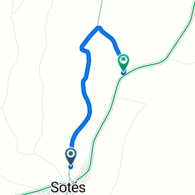 De Camino de las Llanas, 6, Sotés a Carretera de Sotes, Sotés