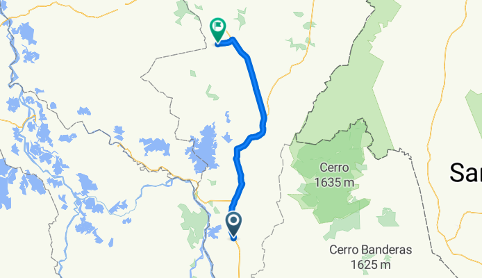 Santa Marta - Ruta 6 - Pelaya - El Paso