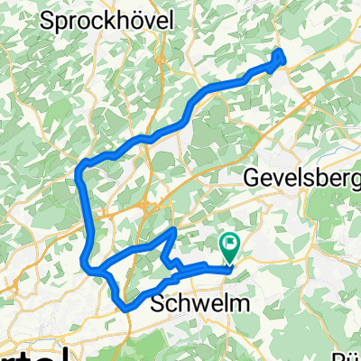 Brunnenstraße 17, Schwelm nach Brunnenstraße 17, Schwelm